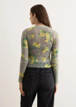 Kahoo Printed Overwashed Cardigan