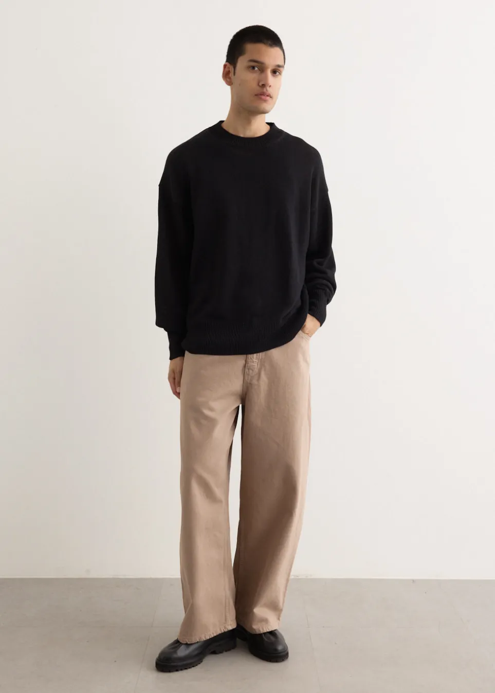 Kami Paper Knitted Crew Neck