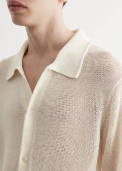 Kenneth Mesh Knit Short Sleeve Shirt