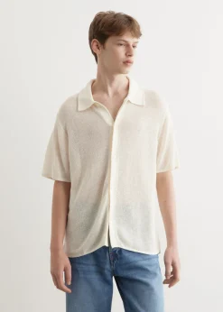 Kenneth Mesh Knit Short Sleeve Shirt