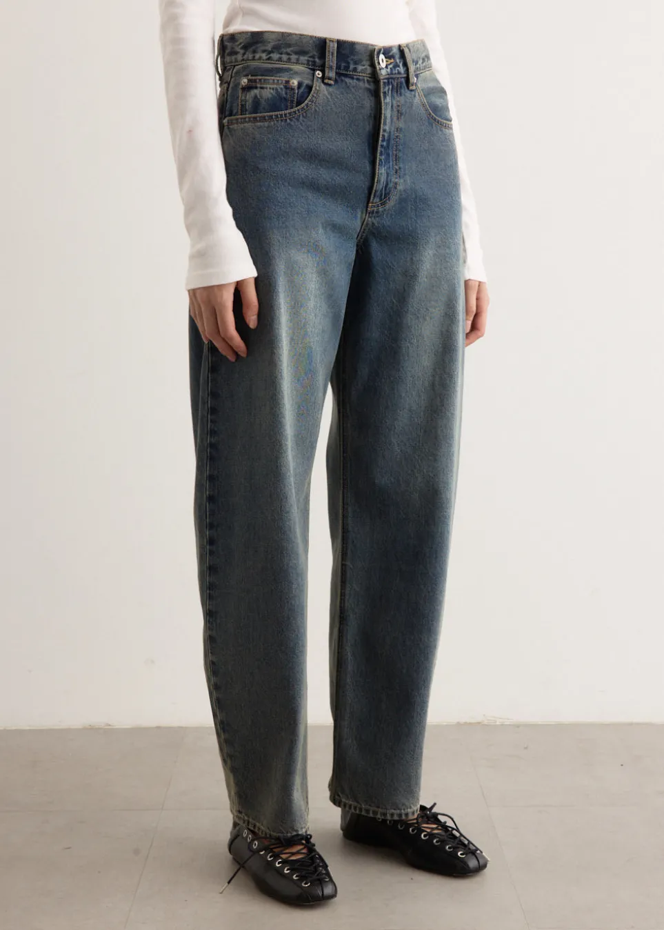 Kite Barrel Leg Jeans