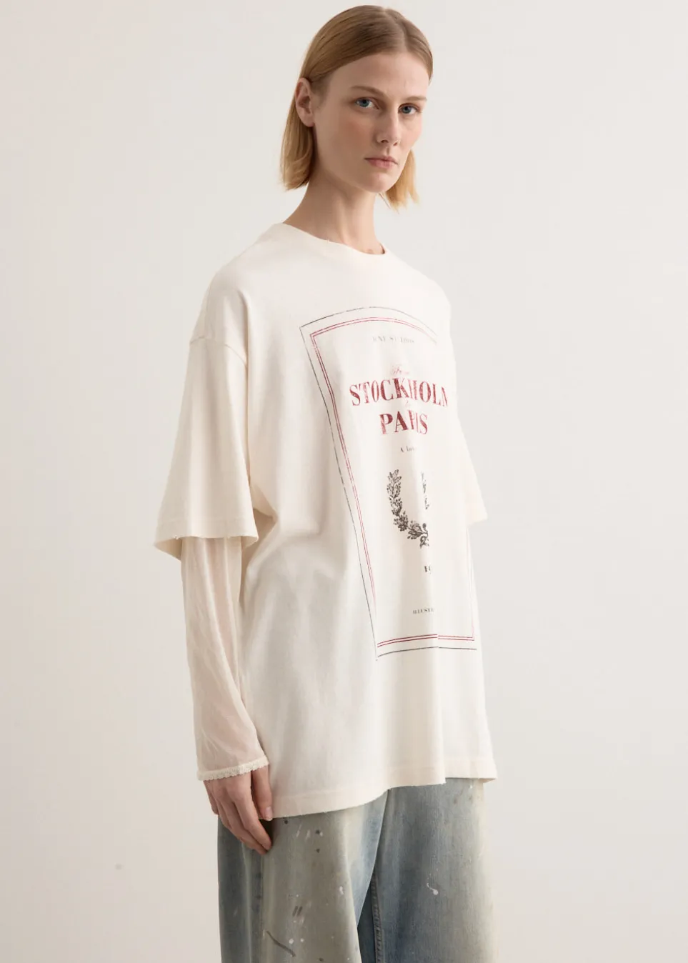 Layered Print T-Shirt