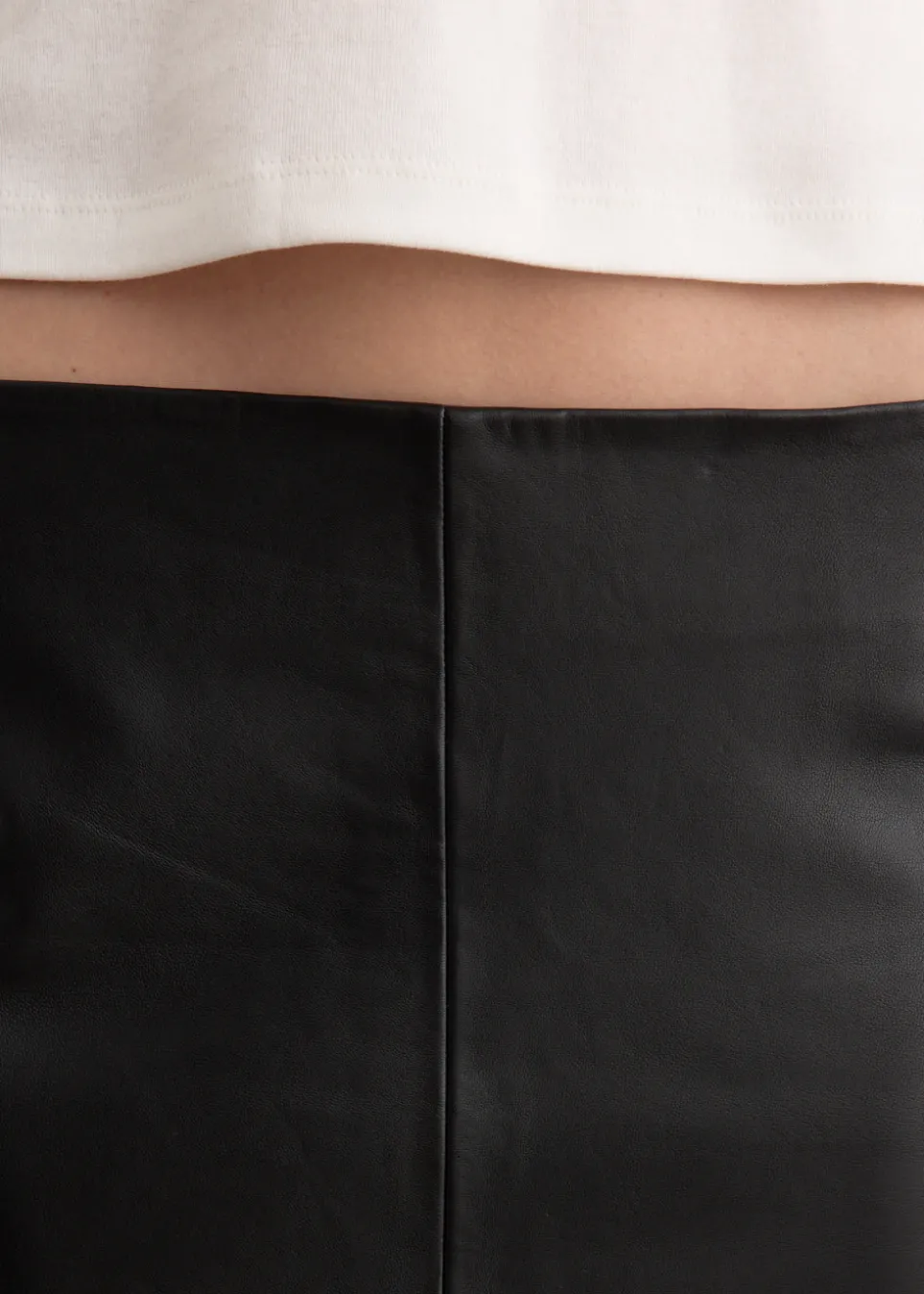 Leather Pencil Skirt