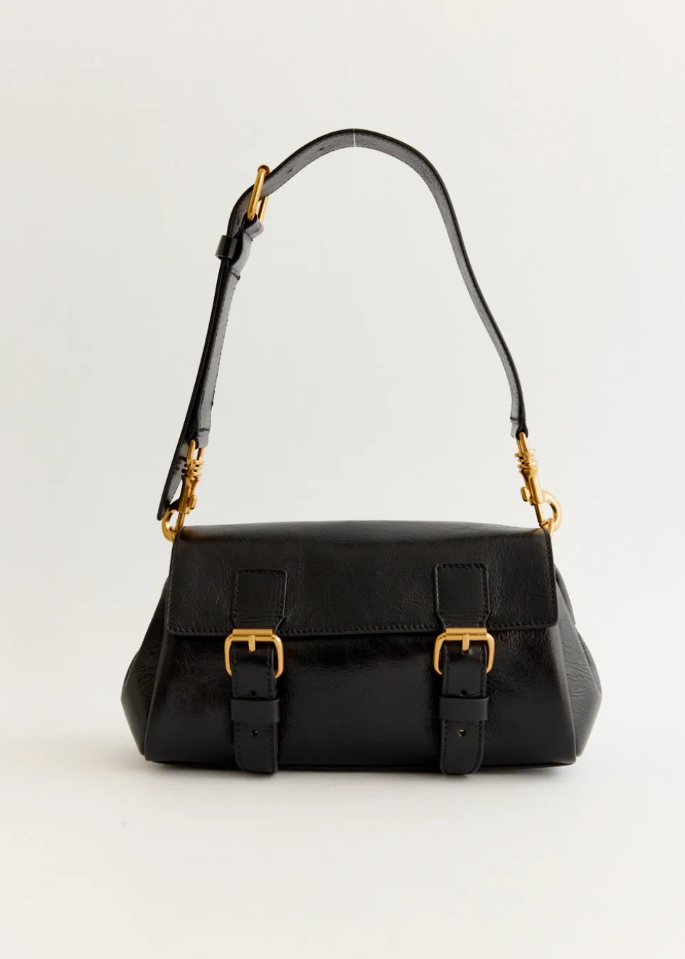 Leather Shoulder Satchel