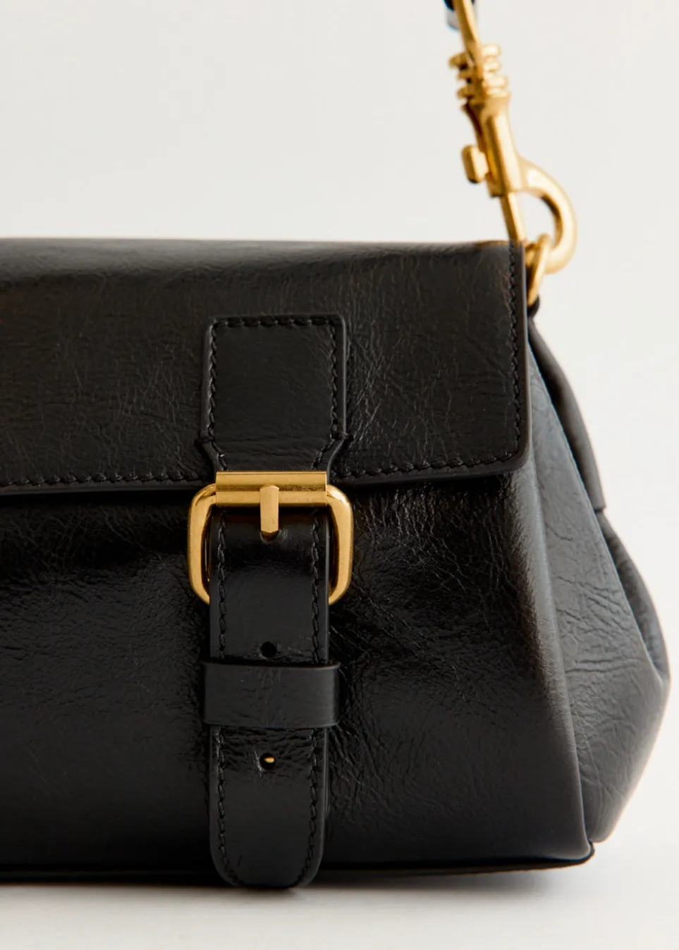 Leather Shoulder Satchel