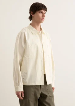 Life Chambray Long Sleeve Painters Shirt