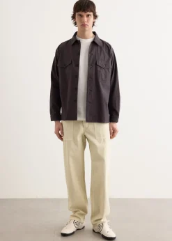 LIKE WEAR Cotton Baker Shirt