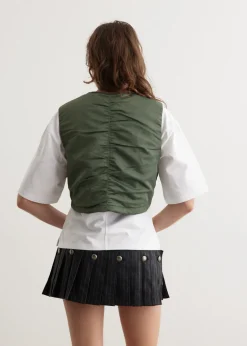 Lili Butterfly Padded Vest