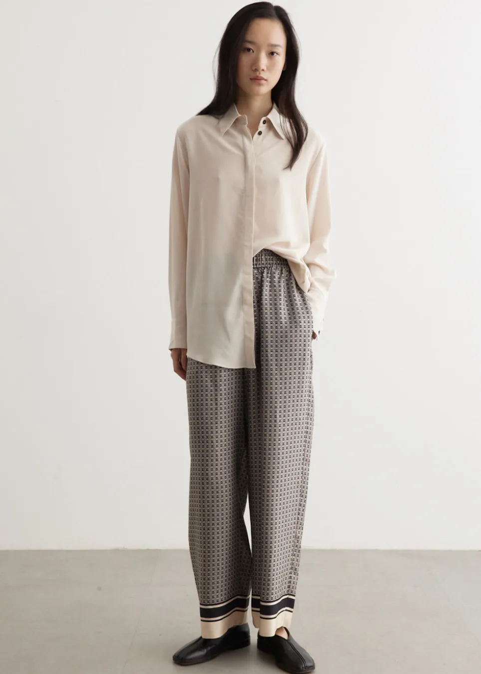 Lilla Silk Shirt
