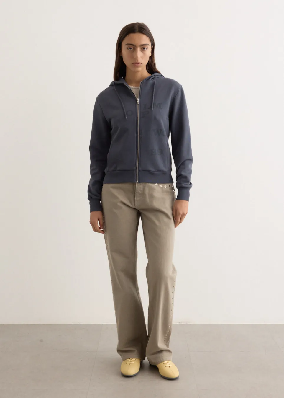 Lio Zip-Up Hooded Sweatshirt