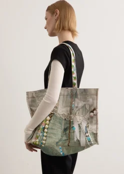 Logo Shoulder Tote Bag