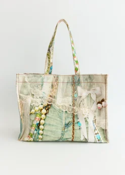 Logo Shoulder Tote Bag