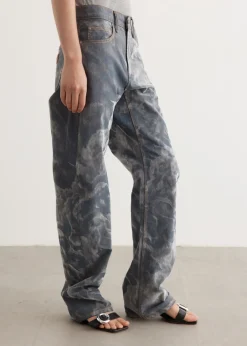 Low Rise Bowed Gusset Jeans