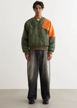 MA-1 Nylon SHAM BOMBER Jacket