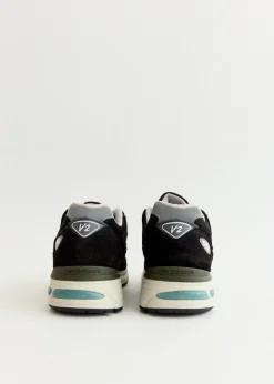 MADE in UK 991v2 'Black' Sneakers