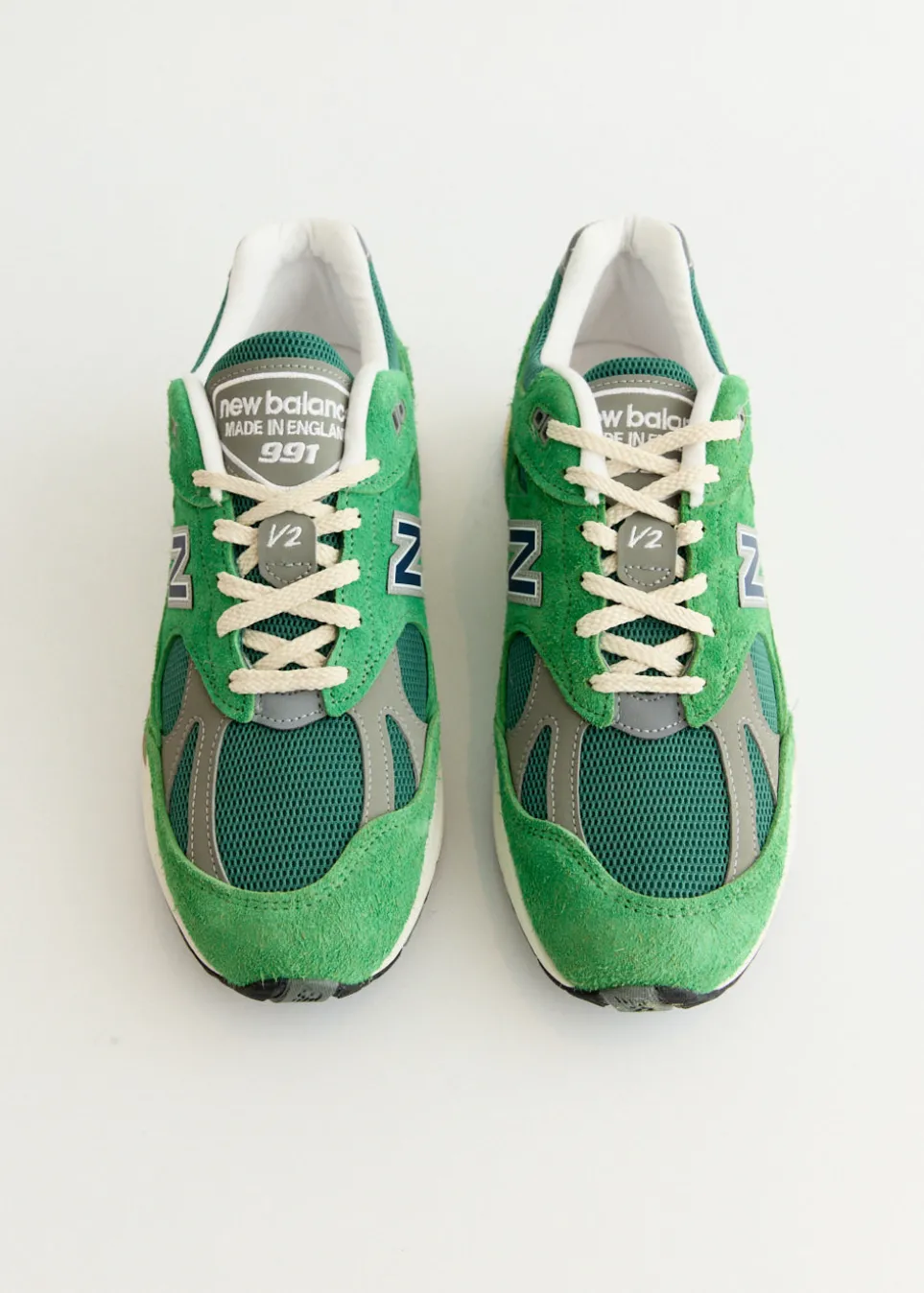 MADE in UK 991v2 'Mineral Green' Sneakers