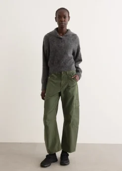 Marcelle Low Slung Cargo Jeans