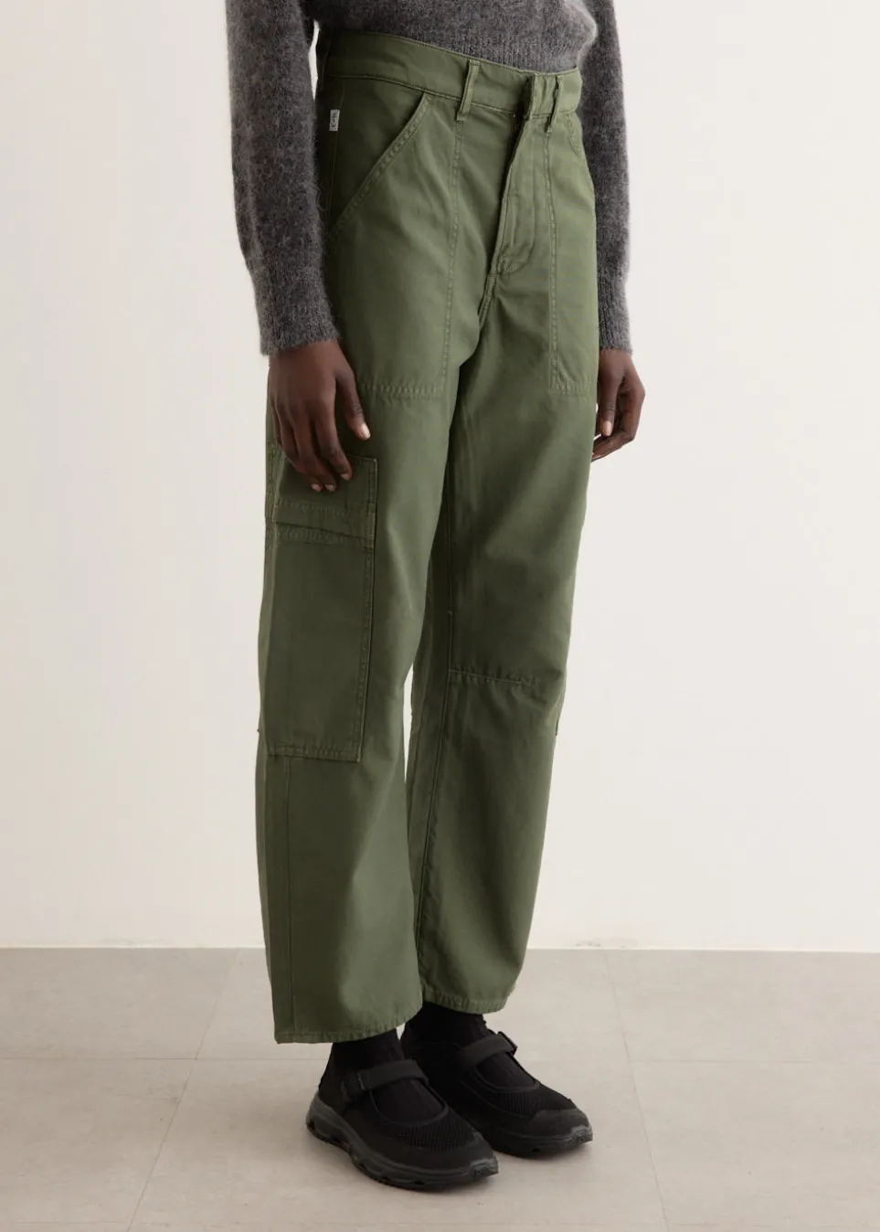 Marcelle Low Slung Cargo Jeans