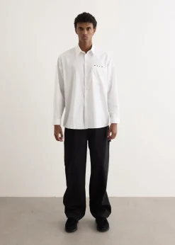 Marni Logo Poplin Shirt