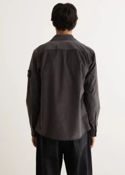 Micro Cotton Corduroy Overshirt