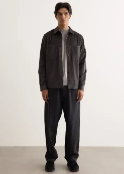 Micro Cotton Corduroy Overshirt