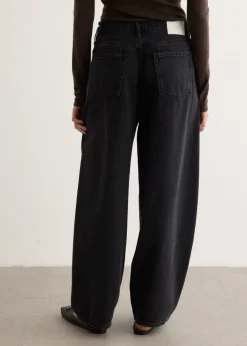 Mid Rise Balloon Jeans