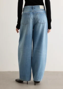 Mid Rise Balloon Jeans
