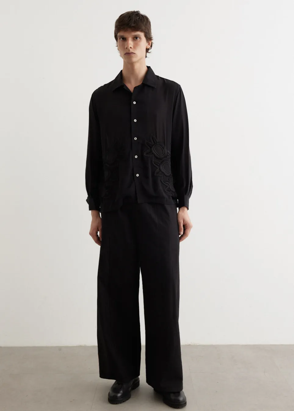 Midnight Daffodil Long Sleeve Shirt