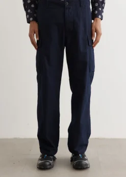 MIL 6 Pocket Indigo Rip Stop Pants