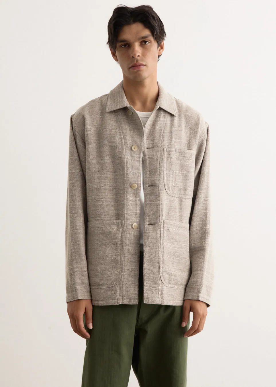 MIL Cotton Linen Chore Jacket