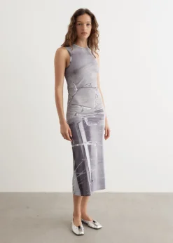 Mirror Printed Dress