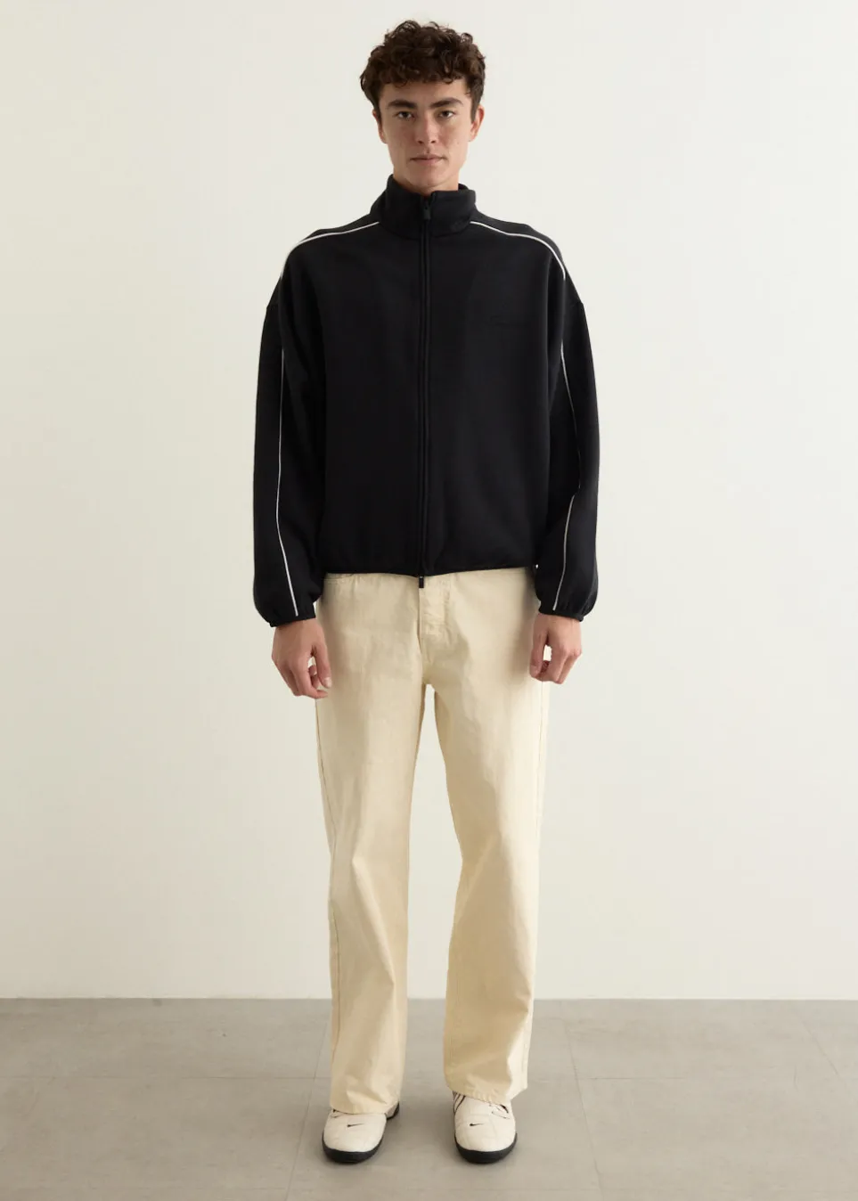 Modern Fit Fleece Track Jacket