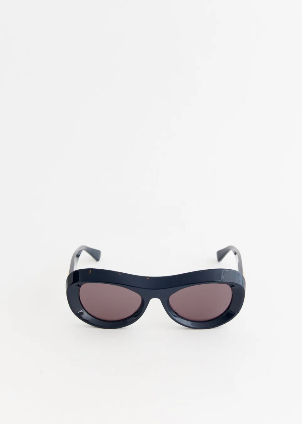 Moulded Round Acetate Sunglasses