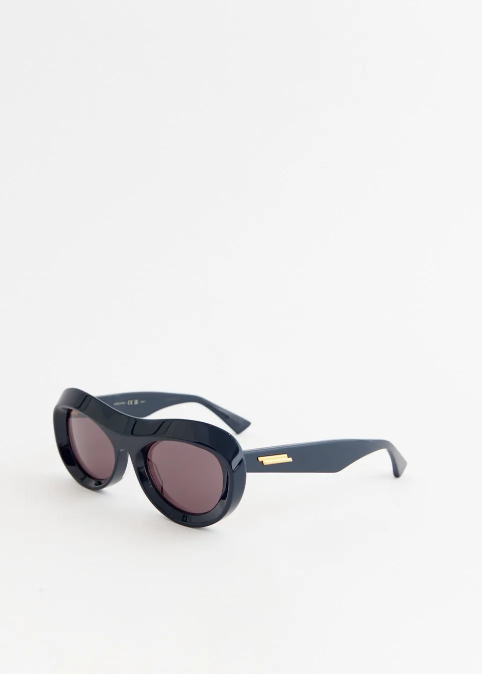 Moulded Round Acetate Sunglasses