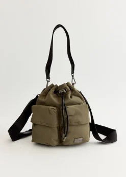 Multipocket Bucket Bag