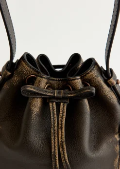 Multipocket Mini Bucket Bag