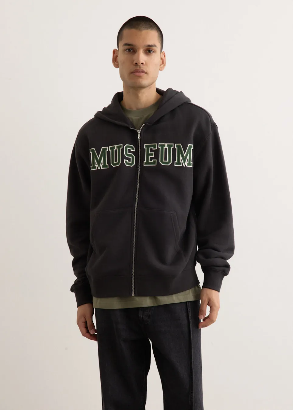 Museum Zip-Up Hoodie