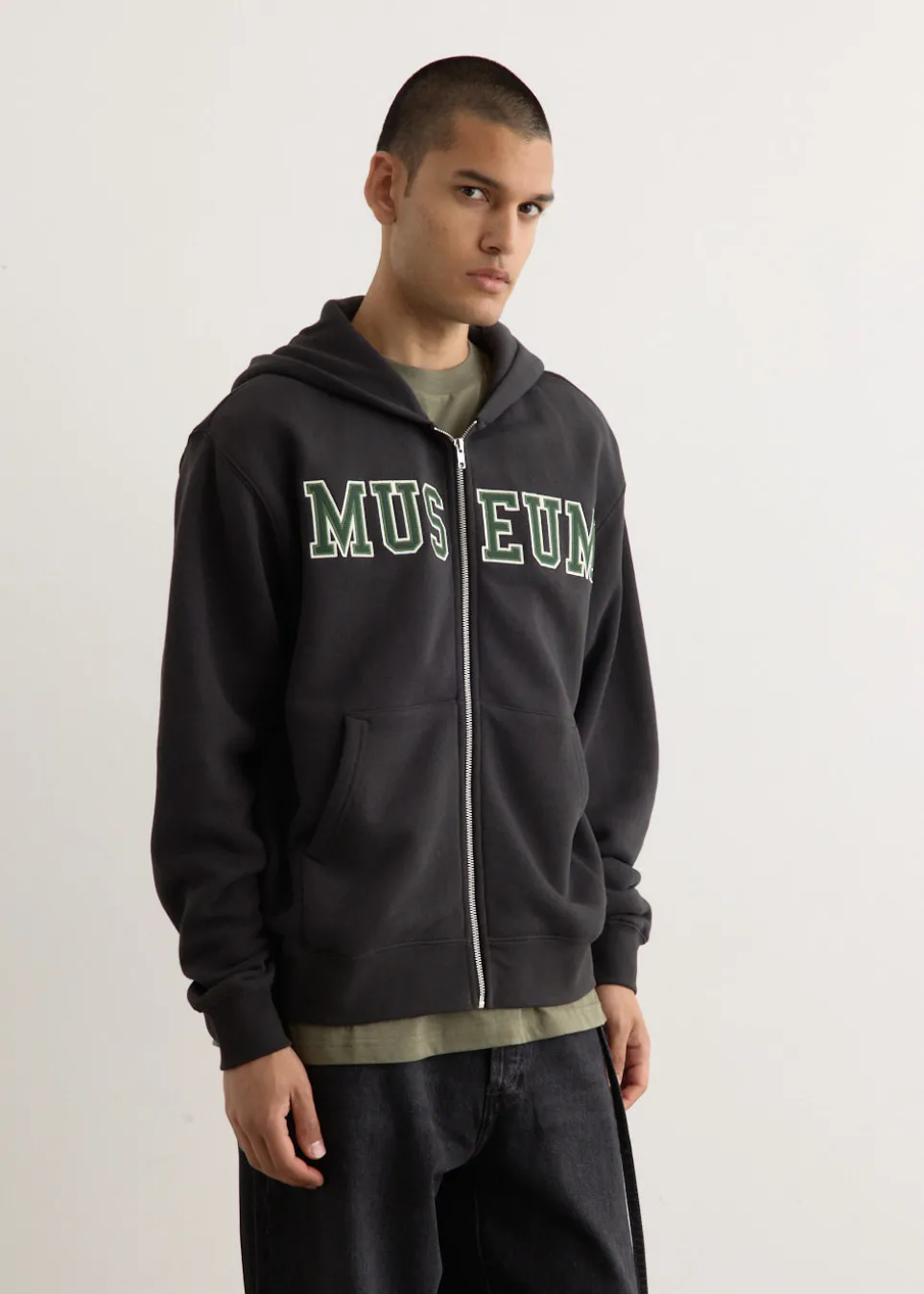 Museum Zip-Up Hoodie
