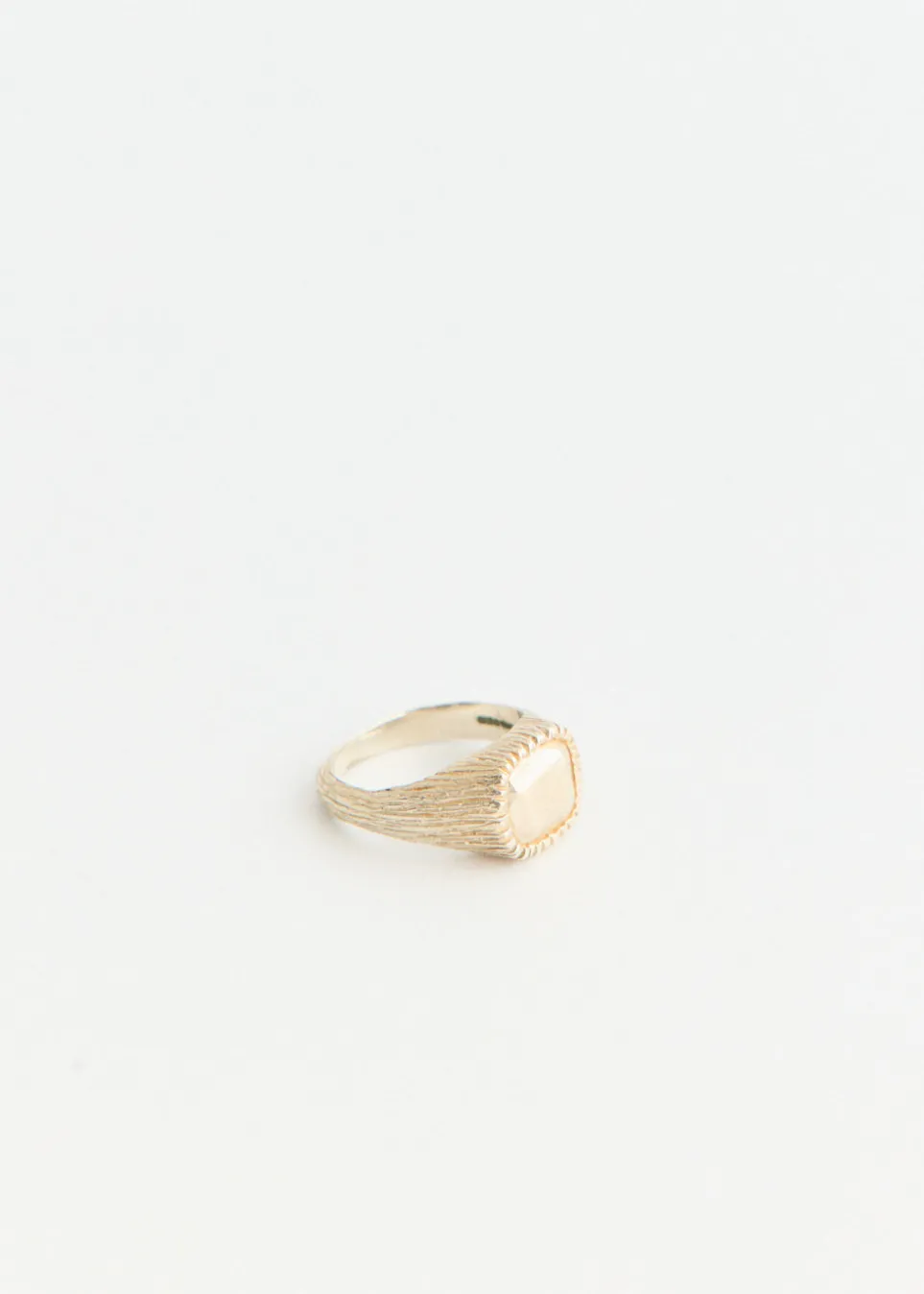 Natures Smile Signet Impression Ring