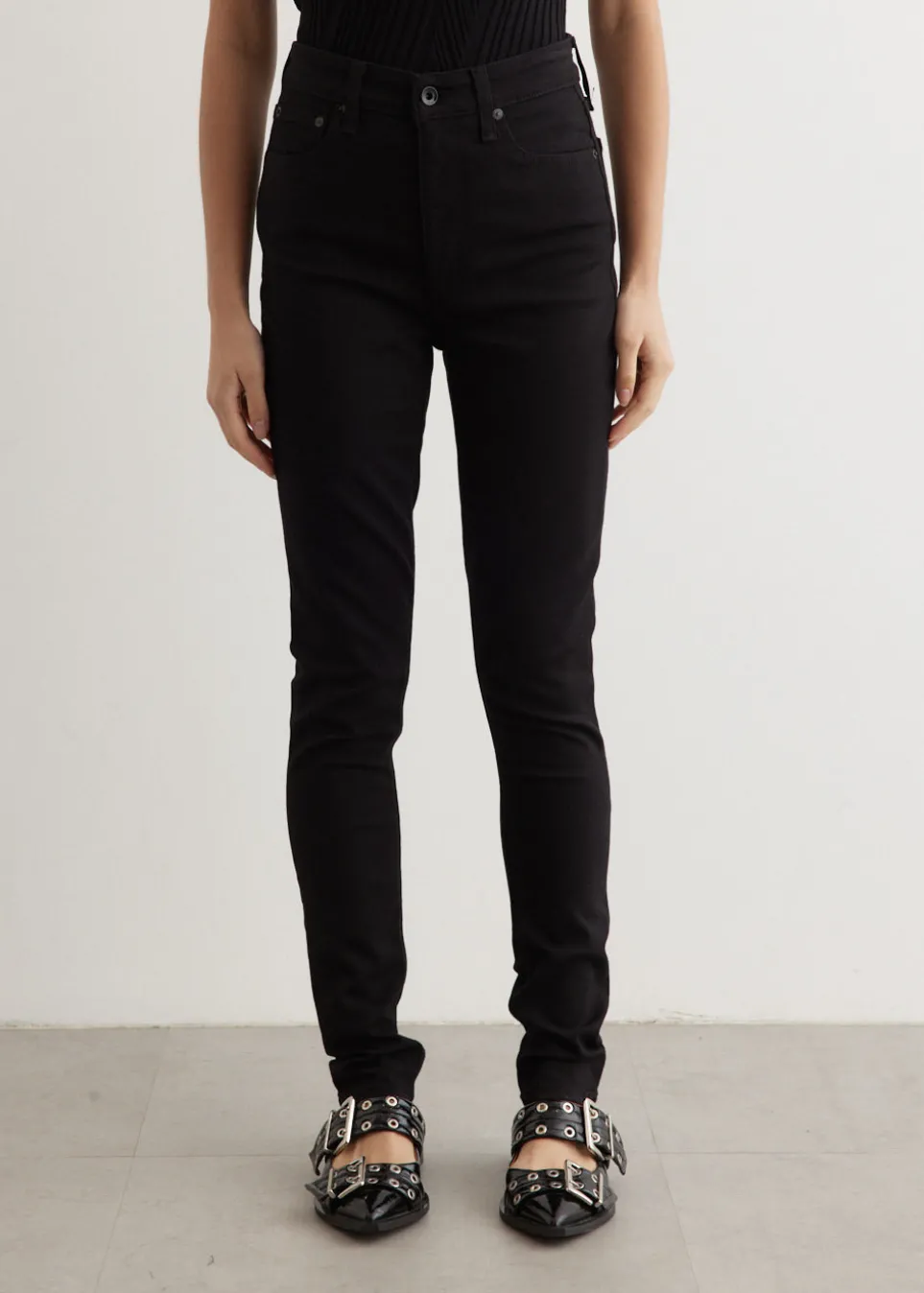 Nina High-Rise Skinny Jeans