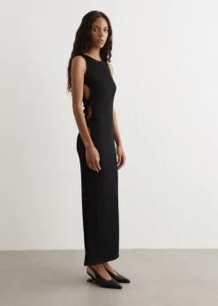 Oblix Twist Halter Dress