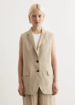 Odessa Linen Vest