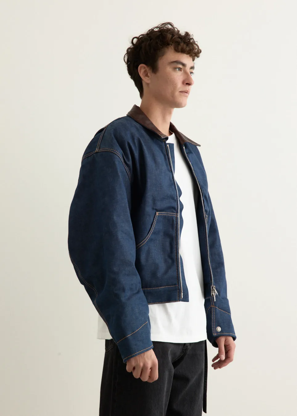 Ohniev Denim Indigo Jacket