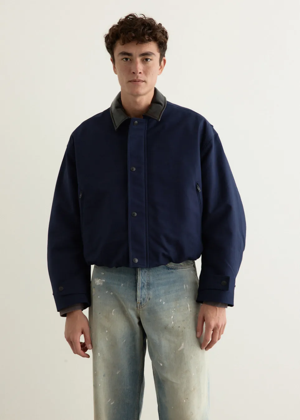 Opado Double Cotton Satin Jacket