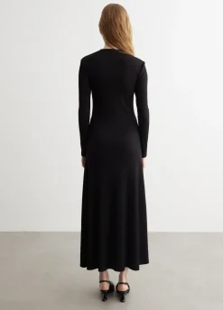 Open Twist Anglaise Dress