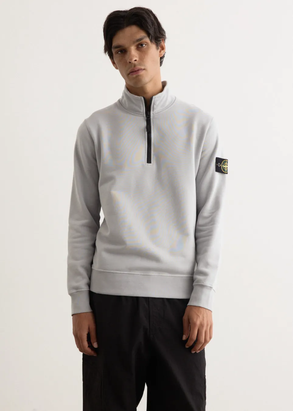 Organic Cotton Half Zip Sweatshirt