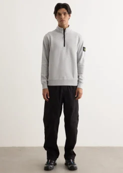 Organic Cotton Half Zip Sweatshirt