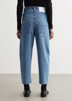 Organic Denim Low Rise Jeans