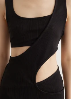 Overlapped Tank Dress