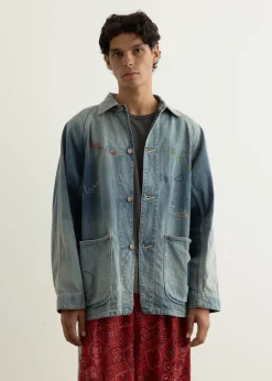 12oz Denim CACTUS Coverall (Memorial Embroidery Model)